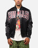 Pro Standard Chicago Bulls Big Logo Satin Jacket Black