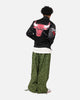 Pro Standard Chicago Bulls Big Logo Satin Jacket Black