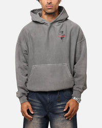 Saint Morta St Valentines Boxy Hoodie Washed Charcoal