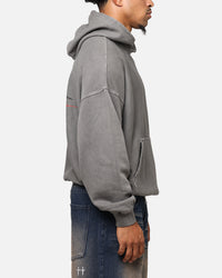 Saint Morta St Valentines Boxy Hoodie Washed Charcoal