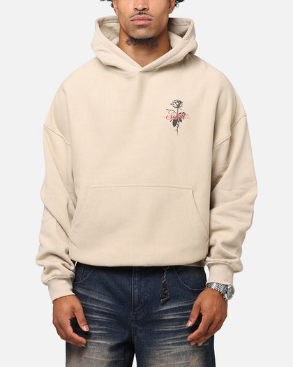 Saint Morta St Valentines Boxy Hoodie Stone