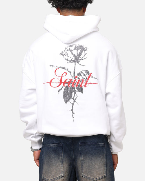 Saint Morta St Valentines Boxy Hoodie White