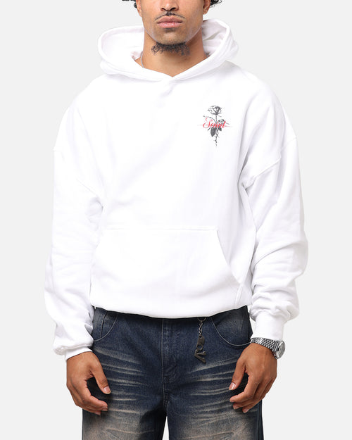 Saint Morta St Valentines Boxy Hoodie White