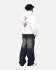 Saint Morta St Valentines Boxy Hoodie White