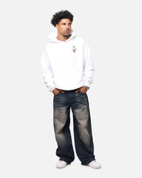 Saint Morta St Valentines Boxy Hoodie White