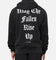 Saint Morta Fallen Rising Boxy Hoodie Vintage Black