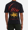 Carre Golden Scale T-Shirt Black Acidwash