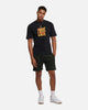 Carre Golden Scale T-Shirt Black Acidwash