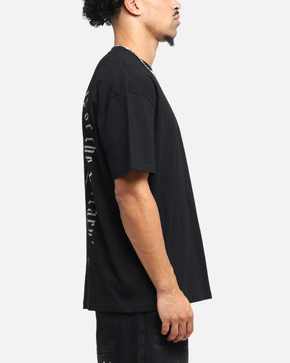 Saint Morta Weiry Hearts Boxy T-Shirt Black