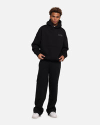 The Anti Order Azero Stencil Boxy Hoodie Black