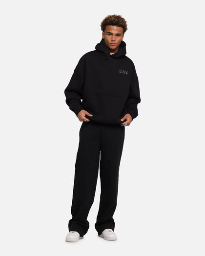 The Anti Order Azero Stencil Boxy Hoodie Black