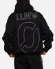 The Anti Order Azero Stencil Boxy Hoodie Black