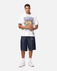 Mitchell & Ness Western Bulldogs Mascot T-Shirt Vintage White