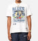 Mitchell & Ness Carlton Blues Mascot T-Shirt Vintage White