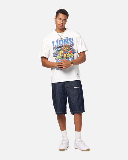 Mitchell & Ness Brisbane Lions Mascot T-Shirt Vintage White
