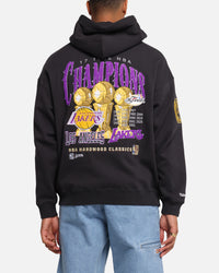 Mitchell & Ness Los Angeles Lakers National Champions Hoodie Faded Black