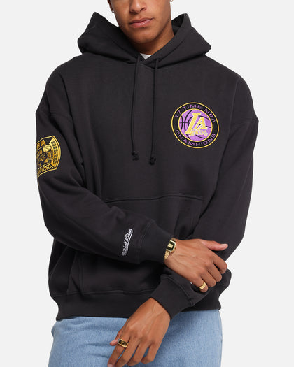 Mitchell & Ness Los Angeles Lakers National Champions Hoodie Faded Black