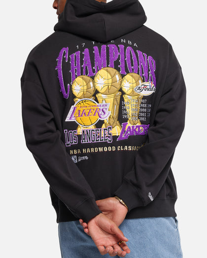 Mitchell & Ness Los Angeles Lakers National Champions Hoodie Faded Black