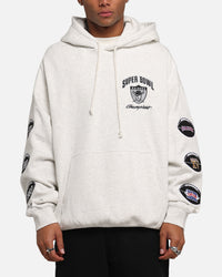Mitchell & Ness Las Vegas Raiders National Champions Hoodie Silver Marle