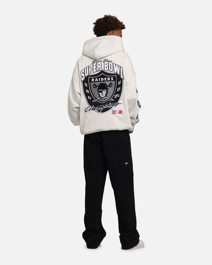 Mitchell & Ness Las Vegas Raiders National Champions Hoodie Silver Marle