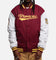 Bleacher Athletic Brisbane Broncos NRL 1908 Baseball Varsity Jacket Official Team Colour