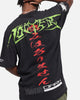 Loiter Project Dark Vintage T-Shirt Black Acidwash