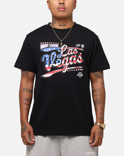 Tidwell NRL 2025 Las Vegas Round Flag T-Shirt Black