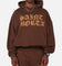 Saint Morta Sacred Script Hoodie Brown