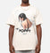 Poppy Negative Spaces Track T-Shirt Off White
