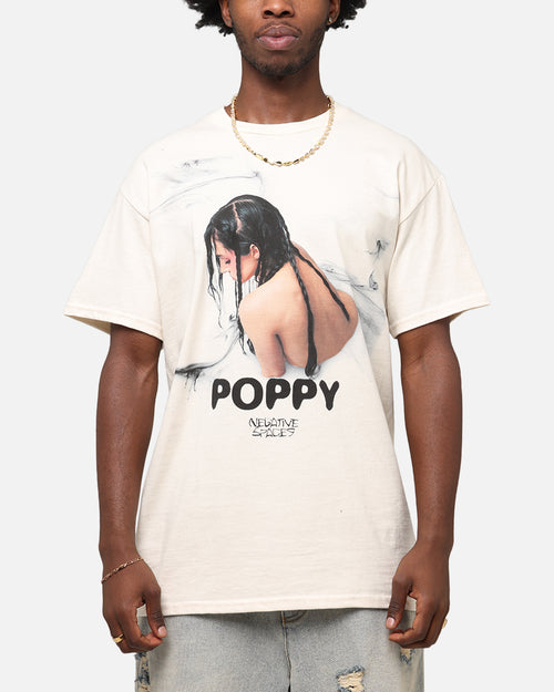 Poppy Negative Spaces Track T-Shirt Off White