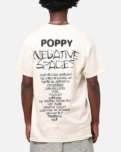 Poppy Negative Spaces Track T-Shirt Off White