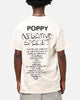 Poppy Negative Spaces Track T-Shirt Off White