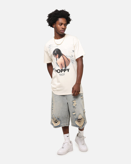Poppy Negative Spaces Track T-Shirt Off White