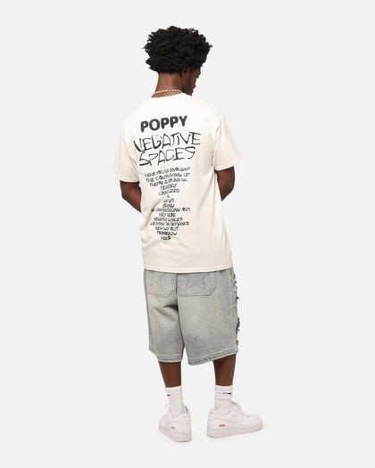 Poppy Negative Spaces Track T-Shirt Off White