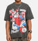 American Thrift X Nickelodeon Ren And Stimpy Heavy T-Shirt Black Wash