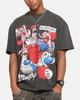American Thrift X Nickelodeon Ren And Stimpy Heavy T-Shirt Black Wash