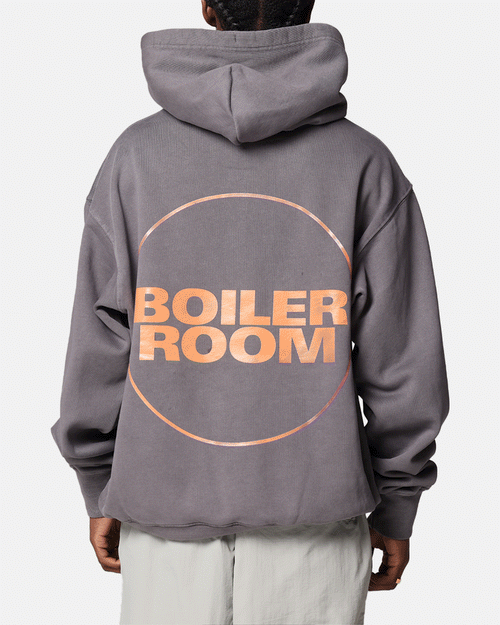 Boiler Room Core Boiler Room Hoodie Slate
