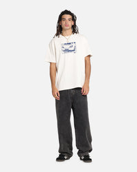 Key Street Halftone T-Shirt Off White