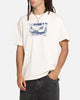 Key Street Halftone T-Shirt Off White