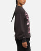 Mitchell & Ness Women's Chicago Bulls Arch Logo Crewneck Overdyed Black