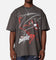 American Thrift Marvel Daredevil Poster Heavy T-Shirt Black Wash