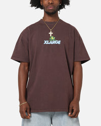 X-Large Frog T-Shirt Pigment Chocolate