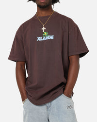 X-Large Frog T-Shirt Pigment Chocolate