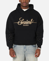 Saint Morta Rodeo Drive Boxy Hoodie Black