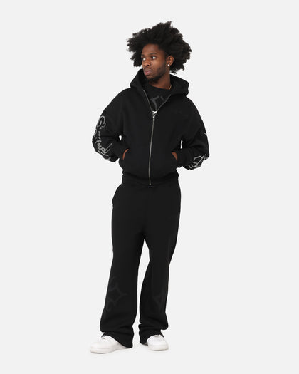 Ed Hardy Trinity Zip Hoodie Black