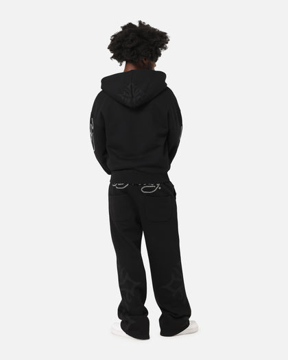 Ed Hardy Trinity Zip Hoodie Black