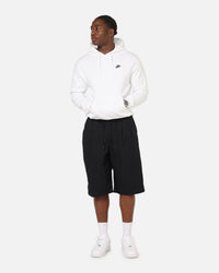 Nike Club Pullover Fleece Hoodie White/White/Black