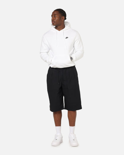 Nike Club Pullover Fleece Hoodie White/White/Black