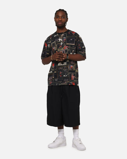 Jordan Brooklyn Printed T-Shirt Black/Sail