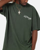 Ed Hardy Golden Bloom T-Shirt Pine Green